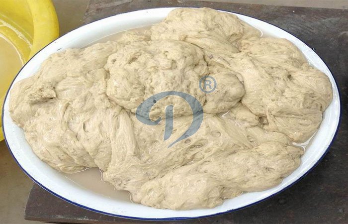 How to make seitan from wheat flour?