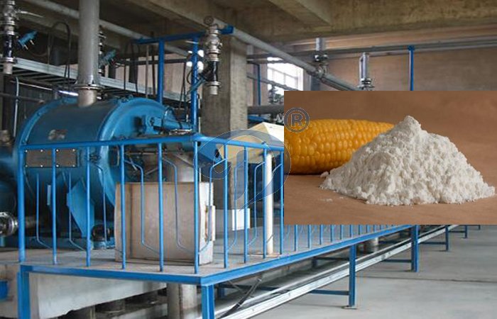 Corn starch manufacturing process