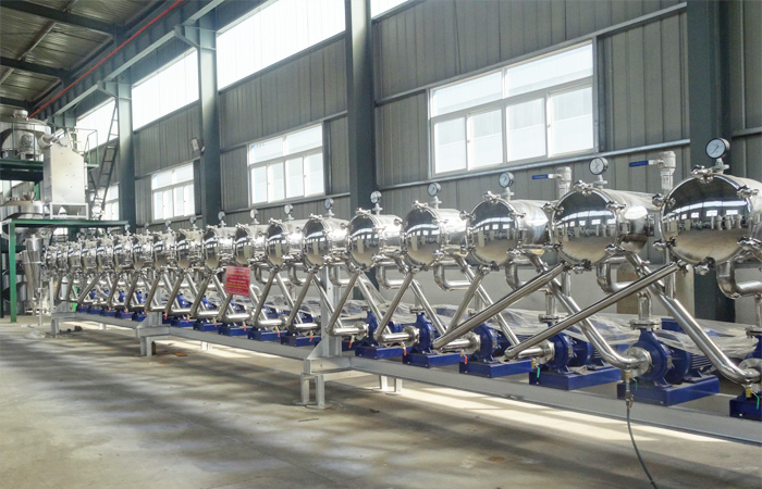 sweet potato starch processing machine