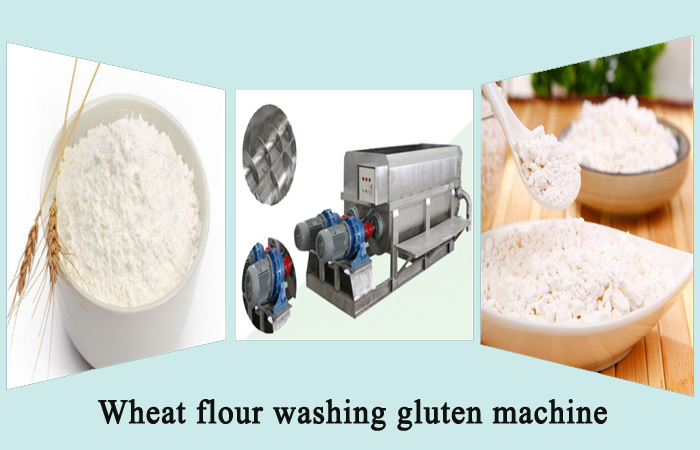 How to make gluten from wheat flour?