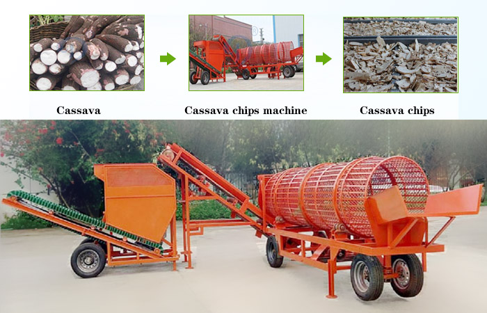 cassava pieces processing plant