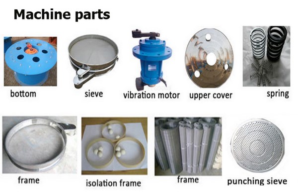 Cassava starch sieving machine 