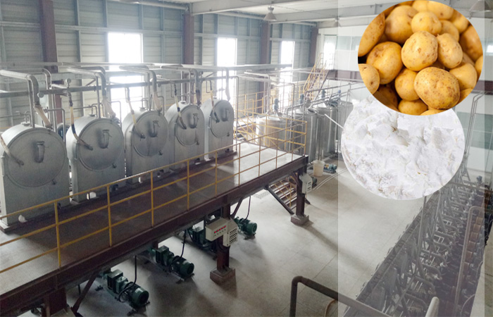 Potato starch machinery