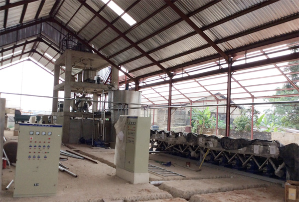 small scale cassava starch processing plant