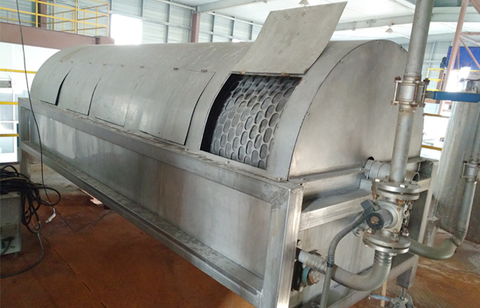 Fine fiber sieve for starch seperating