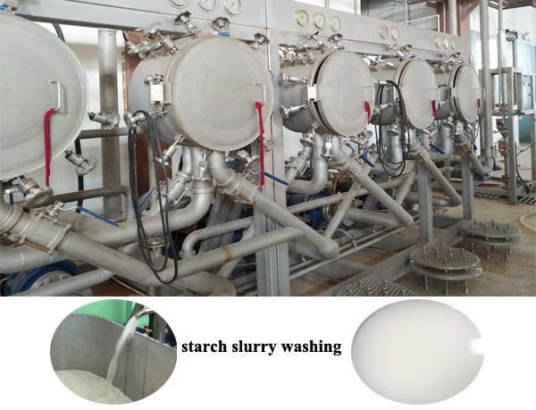 potato starch processing machine