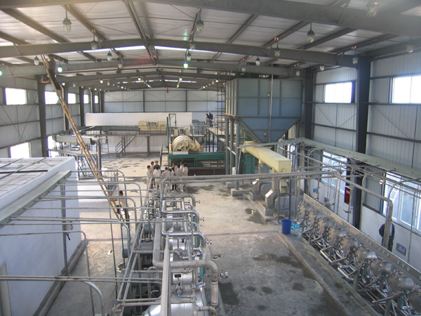 potato starch processing plant