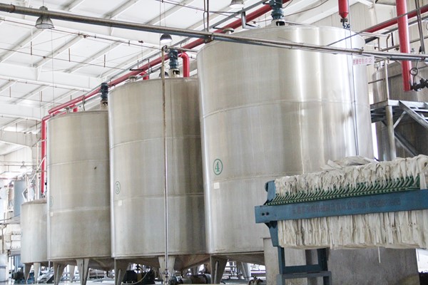 Maize glucose syrup processing line