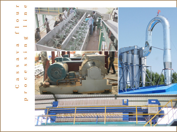 Find substantial equipment manufacturer and supplier to buy cassava flour processing machine