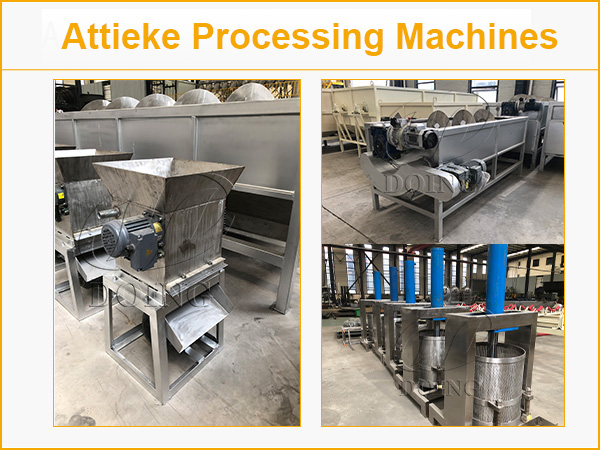 Shipment of attieke processing machines to Ivory Coast