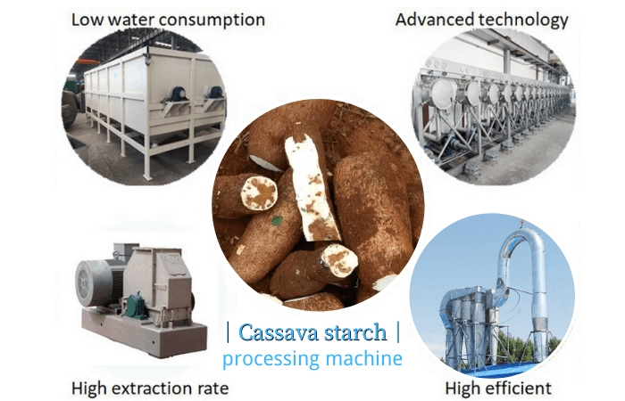 manioc starch processing equipment