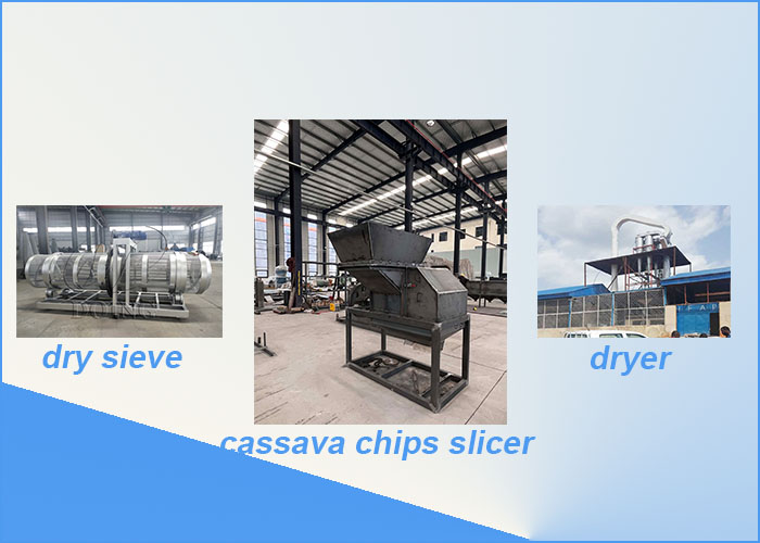 cassava chips line