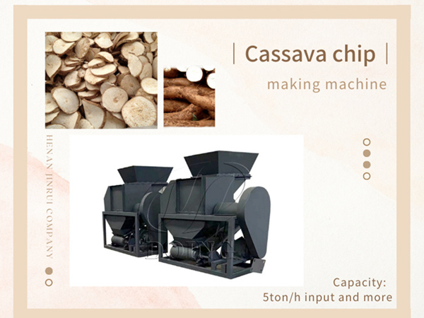 What is the capacity of cassava slicer manufactured by Henan Jinrui?