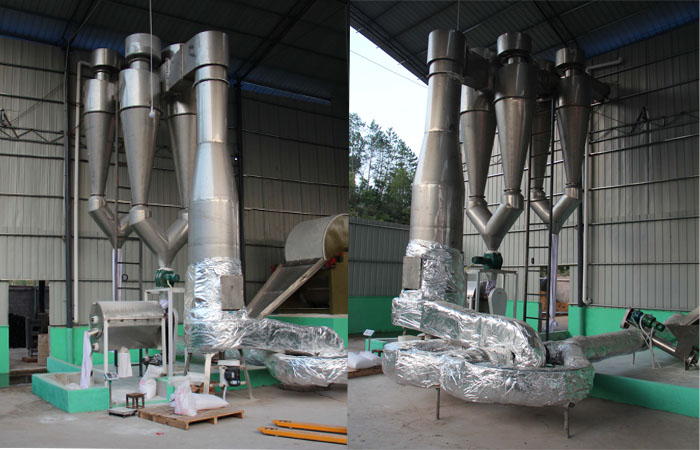 Air flow dryer machine