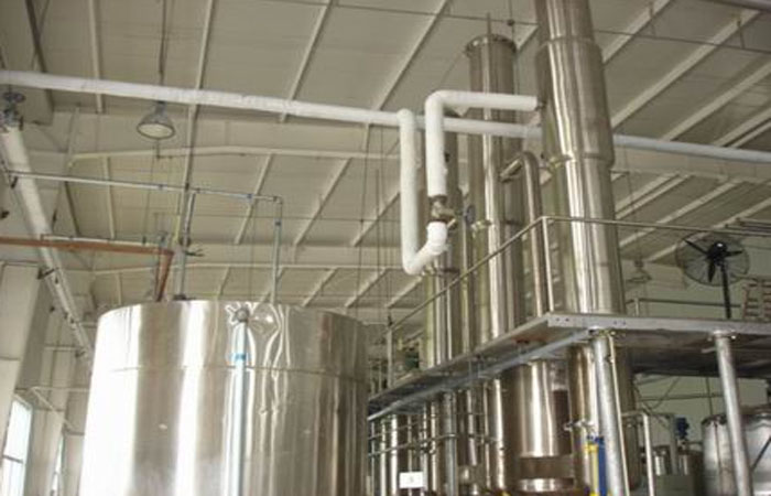 Triple effect evaporator system