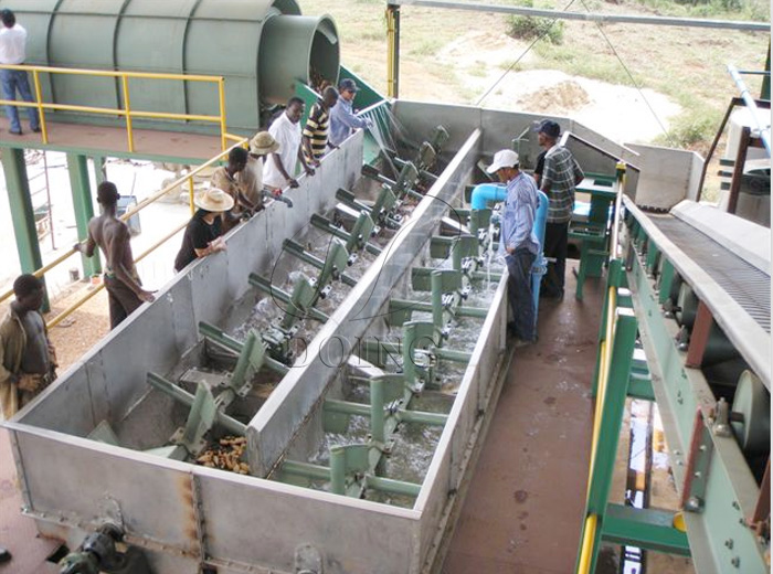 cassava washing machine